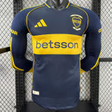 2025/26 Boca 120th Anniversary Edition Player Version Soccer Long Sleeve Jersey