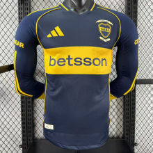 2025/26 Boca 120th Anniversary Edition Player Version Soccer Long Sleeve Jersey