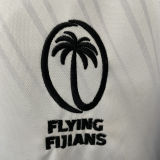 2025/26 Fiji Home White Rugby Jersey 斐济