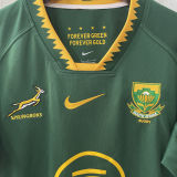 2025/26 South Africa Home Green Rugby Jersey  南非