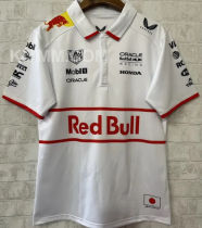2025/26 Red Bull Racing F1 White Team POLO T-Shirt  有领