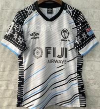 2025/26 Fiji Home White Rugby Jersey 斐济7人