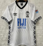 2025/26 Fiji Home White Rugby Jersey 斐济