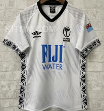 2025/26 Fiji Home White Rugby Jersey 斐济