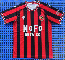2025/26 Walsall Home Fans Soccer Jersey 沃尔索尔