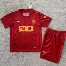 2025/26 Valencia Away Red Kids Soccer Jersey