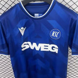 2025/26 Karlsruher SC Home Blue Fans Soccer Jersey  卡尔斯鲁厄