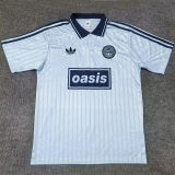 2025/26 AD x oasis #25 Blue Retro Style Fans Soccer Jersey (Have No.25 带号码）