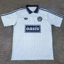2025/26 AD x oasis #25 Blue Retro Style Fans Soccer Jersey (Have No.25 带号码）