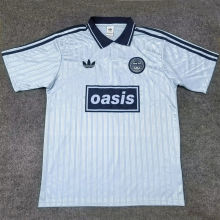 2025/26 AD x oasis #25 Blue Retro Style Fans Soccer Jersey (Have No.25 带号码）