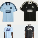 2025/26 AD x oasis #25 Black Retro Style Fans Soccer Jersey (Have No.25 带号码）