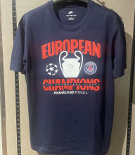2025/26 PSG CHAMPIONS Royal Blue Pure Cotton Jersey 宝蓝色