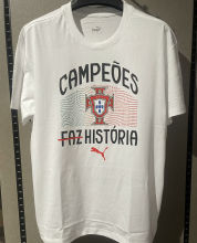 2025/26 Portugal CHAMPIONS White Pure Cotton Jersey