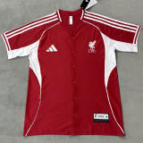 2025/26 LFC Red Baseball T-Shirt