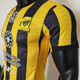 2025/26 Al Ittihad Home Player Version Jersey 吉达联