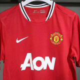 2011/2012 M Utd Home Retro Player Version Soccer Jersey