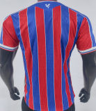 2025/26 Crystal Palace Home Player Version Soccer Jersey