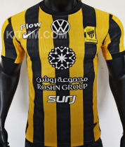 2025/26 Al Ittihad Home Player Version Jersey 吉达联