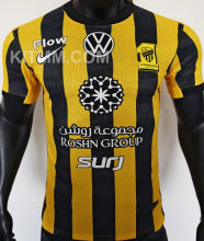2025/26 Al Ittihad Home Player Version Jersey 吉达联