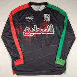 2025/26 FC Palestine Fans Long Sleeve Soccer Jersey  阿拉伯文 背后带11