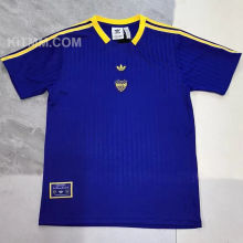 2025/26 Boca Retro Style Blue Fans Soccer Jersey