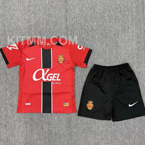 2025/26 Mallorca Home Red Kids Soccer Jersey