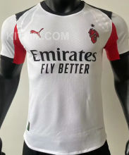 2025/26 AC Milan Away White Player Version Soccer Jersey