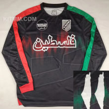 2025/26 FC Palestine Fans Long Sleeve Soccer Jersey  阿拉伯文 背后带11