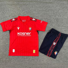 2025/26 Osasuna Home Red Kids Soccer Jersey