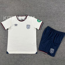 2025/26 West Ham Away Kids Soccer Jersey