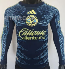 2025/26 Club America Away Player Version Long Sleeve Soccer Jersey 长袖