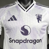 2025/26 M Utd Away Player Version Long Sleeve Soccer Jersey