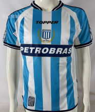 2003/2004 Racing Home Retro Soccer Jersey