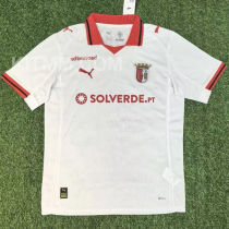2025/26 Sporting Braga Away White Fans Soccer Jersey 布拉加