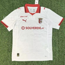 2025/26 Sporting Braga Away White Fans Soccer Jersey 布拉加