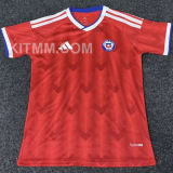 2025/26 Chile Home Red Fans Soccer Jersey