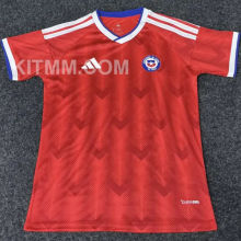 2025/26 Chile Home Red Fans Soccer Jersey