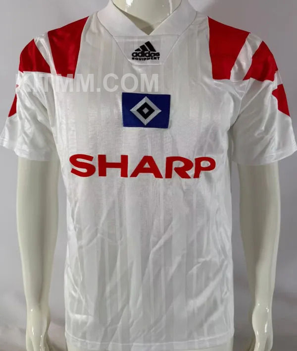 1992/1993 Hamburger Home White Retro Jersey