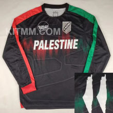 2025/26 FC Palestine Fans Long Sleeve Soccer Jersey    英文 背后带11