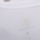 2015/2016 RM White Home Retro Long Sleeve Soccer Jersey