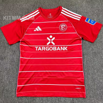 2025/26 Fortuna Dusseldorf Hoem Red Fans Soccer Jersey 杜塞尔多夫