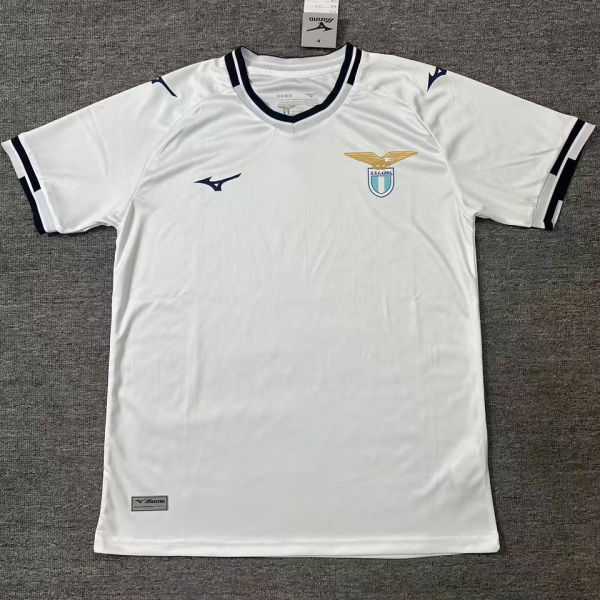 2025/26 Lazio Away White Fans Soccer Jersey