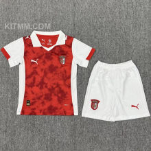 2025/26 Sporting Braga Home Kids Soccer Jersey