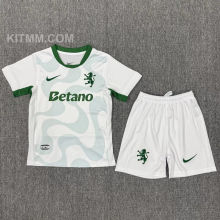 2025/26 Sporting Lisbon Third Kids Soccer Jersey 里斯本