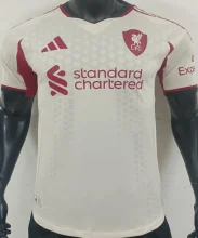 2025/26 LFC Away White Player Version Jersey  背有97 标