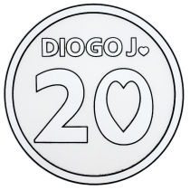 DIOGOJ.20 Forever our pay Tribute to number 20 利物浦胸前圆环小字 (You can buy it Or tell me to print it on the Jersey )