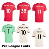 2025/26 LFC 1:1 Quality Away Fans Soccer Jersey