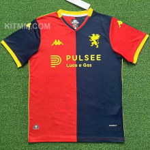 2025/26 Genoa Home Blue Fans Soccer Jersey   热那亚