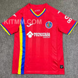 2025/26 Getafe Away Red Fans Soccer Jersey
