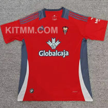 2025/26 Albacete Away Red Fans Soccer Jersey 阿尔巴赛特